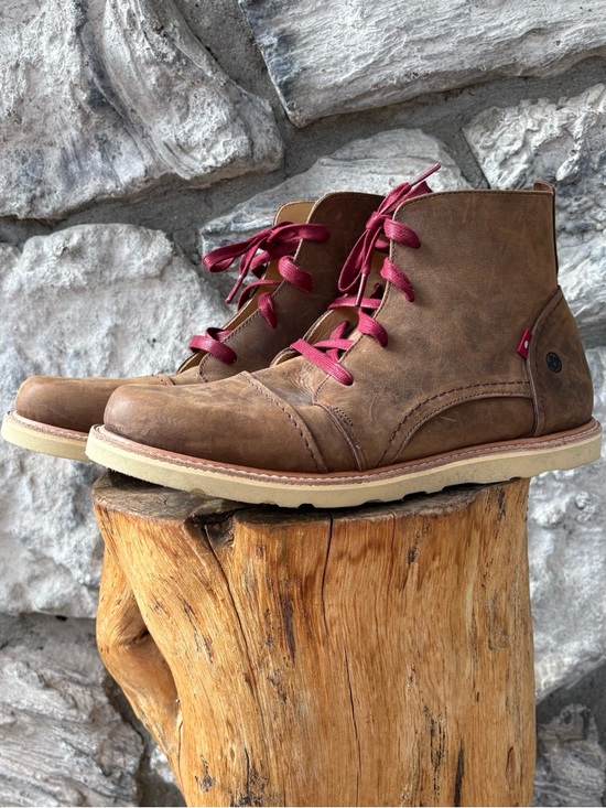 Oliberte Other - New Oliberté Leather Boots Size 10 Made in Canada Vibram Sole